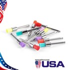 100pcs box Dental Nylon Materials Closure Flat Polishing Prophylaxis Brushes
