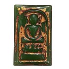 Thai Buddha Amulet Phra Somdej Kaiser Pendant Talisman Protection Wealth Jade