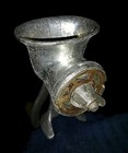 Antique Excel 101 Hand-crank Food Chopper   Meat Grinder With 4 Cutter Sizes