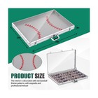 Trade Show Display Case Table Top Portable Aluminum Sports Card Display Case    