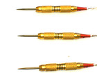 Steel Tip Darts  Used 24 Gram Brass With New Aluminum Shafts   Flights  3937