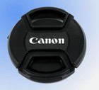Pack Of 3 New 52mm Front Lens Cap Snap-on Cover For Canon Camera