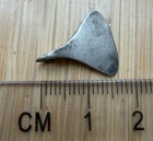 Rare Genuine Ancient Celtic Greek Silver Pendant Axe Amulet Artifact Intact 4 Bc