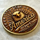  usa 250th Anniversary  Birth Of A Nation 1776-2026 Commemorative Coin Medal