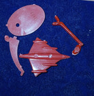 Cracker Jack Lot 225 -put Together Plane And Dog Chasing Cat  see Description 