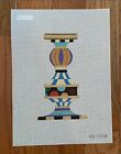 3 Piece Candlestick Canvases  Handpainted Needlepoint  By Raymond  Crawford 