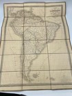 1845 Original Map Of South America Carte De L   amerique Paris