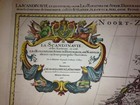 Scandinavia Livonia 1696 N  Sanson hubert Jaillot Antique Wall Map 17th Century