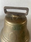 Vtg 1878 Saignelegier Chiantel Fondeur  Swiss Brass Bull cow  5  Dia  Bell 2 Lb