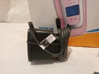 Vintage Nokia 6085 At t Pink Flip Cell Phone W  Box Charger Battery Untested