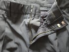 Smitty Charcoal Grey Tapered Pleated Base Umpire Pants Men s 36
