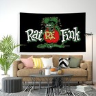Rat Fink Hot Rod Flag 3x5 Ft Banner Matco Cloth Ford Chevy Mustang Mopar Banner