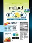 Pure Citric Acid Powder Fcc usp - High Quality Food Grade 5 Pound Bag Non Gmo
