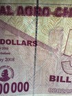 Authentic Zimbabwe 5 Billion Dollars Special Agro Cheque  Banknote Paper Money