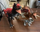 4 Jurassic World   Park Mixed Lot Of Dinosaurs Toys With Real Feel Figure