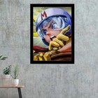 Vintage Reproduction Racing Poster Speed Racer Racer  Cartoon 80s Poster Art 