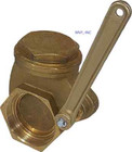 3  Npt 200 Wog Quick Opening Gate Valve Bronze Brass Lever Operated Br01111419