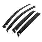 Honda Cr-v 2007-2011 Acrylic Window Visors Slim Style Smoke Tinted Tape-on 4pcs