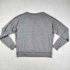 American Apparel The Shins Indie Rock Band Long Sleeve Shirt Womens Small Gray 