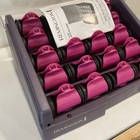Remington H-9096 20 Ceramic Hot Rollers Hair Curlers 8 Med 12 Large W clips