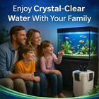 Sunsun Hw-302 Canister Filter 264gph Aquarium Complete Media Kit Up To 75 Gallon