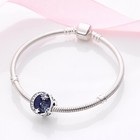 Kunsir 925 Sterling Silver Charm Stargazing Bead For Women Bracelets Diy Charms
