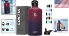 Double Walled 128 Oz Vacuum Insulated Water Bottle - Perfect For Sports   Gym