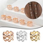 10pcs Hair Braid  Dread Dreadlock Beads Adjustable Braid Cuff Clip Diy