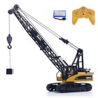 Huina 1572 15ch 1 14 Tower Excavator Model Construction Crane Truck Led Light