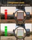 Cvlife 3-9x40 Rifle Scope  Red  Green Illuminated Optical Riflescope  22 Scop   