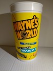Vintage 1992 Blockbuster Video Pepsi Wayne s World Mtv Promo Movie Cups Lot Of 2