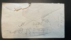 1890 Greenwich Ct 1c Franklin Blue Embossed Postal Stationery Cover