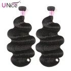 Unice Hair Indian Body Wave Bundles Human Hair Extensions Weaves Double Wefts Us
