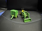 Ertl John Deere 1 64 Die-cast 6410 Tractor With 640 Loader   Round Hay Baler