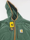 Carhartt Force Full Zip Sweatshirt Cilantro Green Boys Size Large 14-16 New