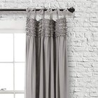  Lydia Curtains Ruffle Window Panel Set For Living  Dining  Bedroom  pair   