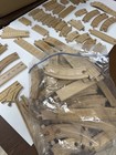 Lot Of 100 Wooden Train Tracks  Curve  Straight  Bridge  Thomas The Train
