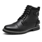 Men s Motorcycle Boots Oxford Dress Ankle Boots Warm Lace Up Shoes