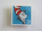 United States Postal Service Dr Suess Cat In The Hat Stamp Magnet 1999 Vintage