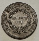 1838 Anti Slavery Hard Times Token Am I Not A Woman   A Sister  Free Us Shipping