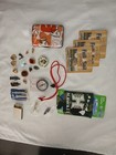 Collectible Junk Drawer Lot Jewelry Necklace Pinback Small Figurines Breweriana
