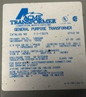 Acme T-1-13075 General Purpose Transformer 2kva 120 240vac Pri 16 32vac Sec
