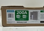 Siemens 200 Amp 20-space 40-circuit Indoor Main Lug Plug-on Neutral Load Center