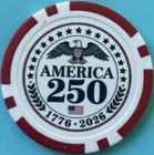 Harley Davidson Custom Dealer Poker Chip Performance Hd 250th Anniversary In Ny
