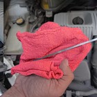 50 Pack Of Red Shop Towels 12 X 14 Cleaning Cotton Rags Absorbent Wipers