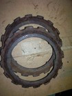 Vintage  John Deere Planter -   694 B - Iron  Seed Plates  X 2- Farmhouse Decor
