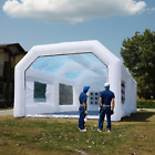                                          Inflatable Spray Booth Car Paint Tent W filter    Blowers