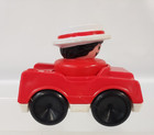 Vintage 1990   s Chunky Little People Fisher Price Figure And Car