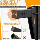 Trailer Hitch Fits 2 Inch Receiver  6 Inch Adjustable Drop Hitch  Tril-ball Tow