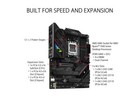  factory Refurbished  Asus Rog Strix B650e-f Gaming Wifi Amd Am5 Atx Motherboard